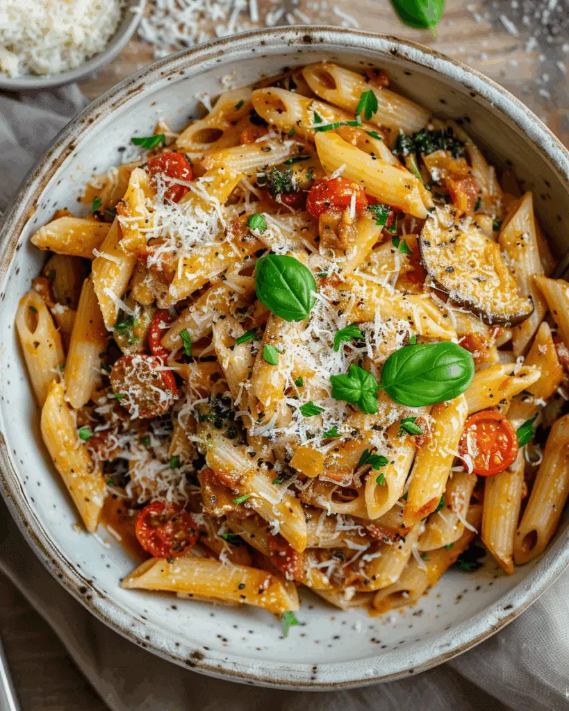 Creamy Spinach and Ricotta Pasta
