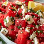 Watermelon Feta Salad with Mint