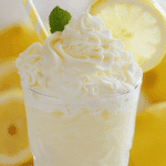 Homemade Lemonade with Cream
