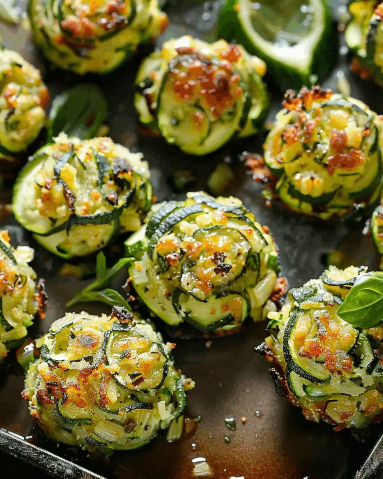 Zucchini Garlic Bites