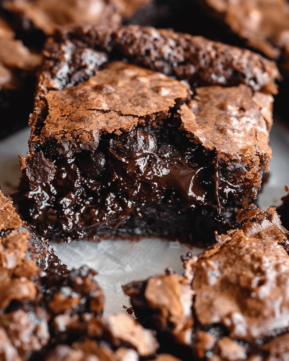 Fudgy Chewy Browkies (Brookies) Recipe