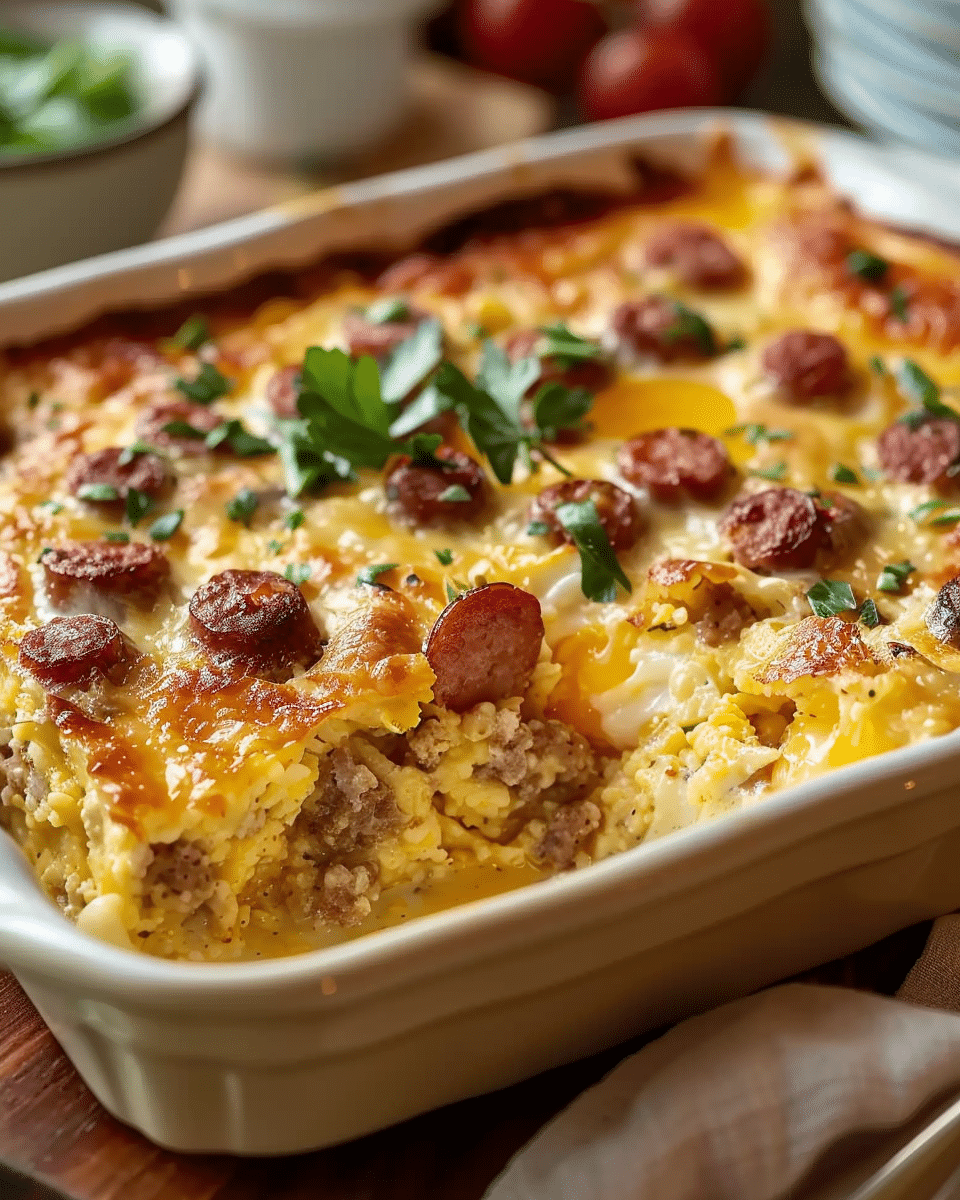 Sausage and Egg Casserole Recipe