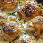 Creamy Chicken with Buttered Egg Noodles Recipe