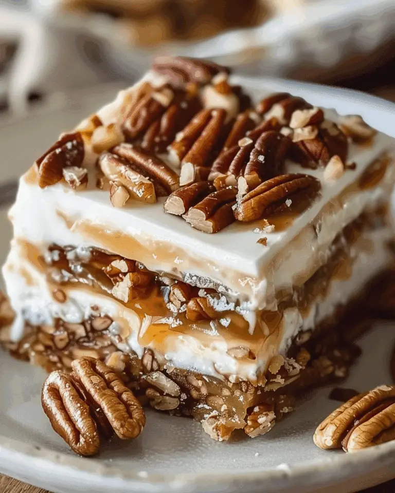 Pecan Pie Lasagna