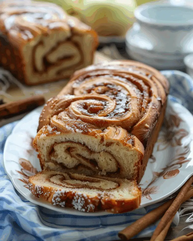 Apple Cinnamon Swirl Bread