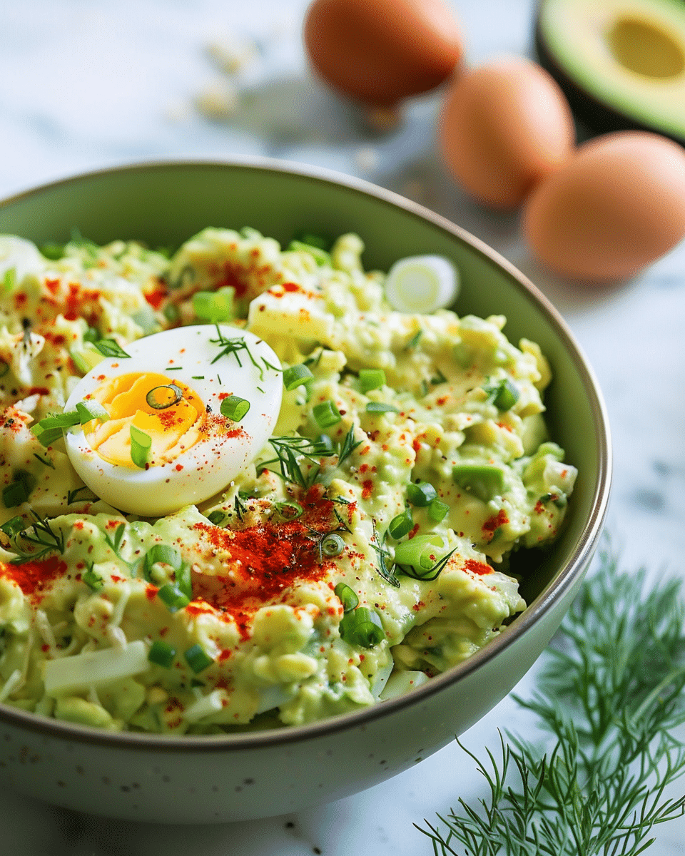 Avocado Egg Salad Recipe