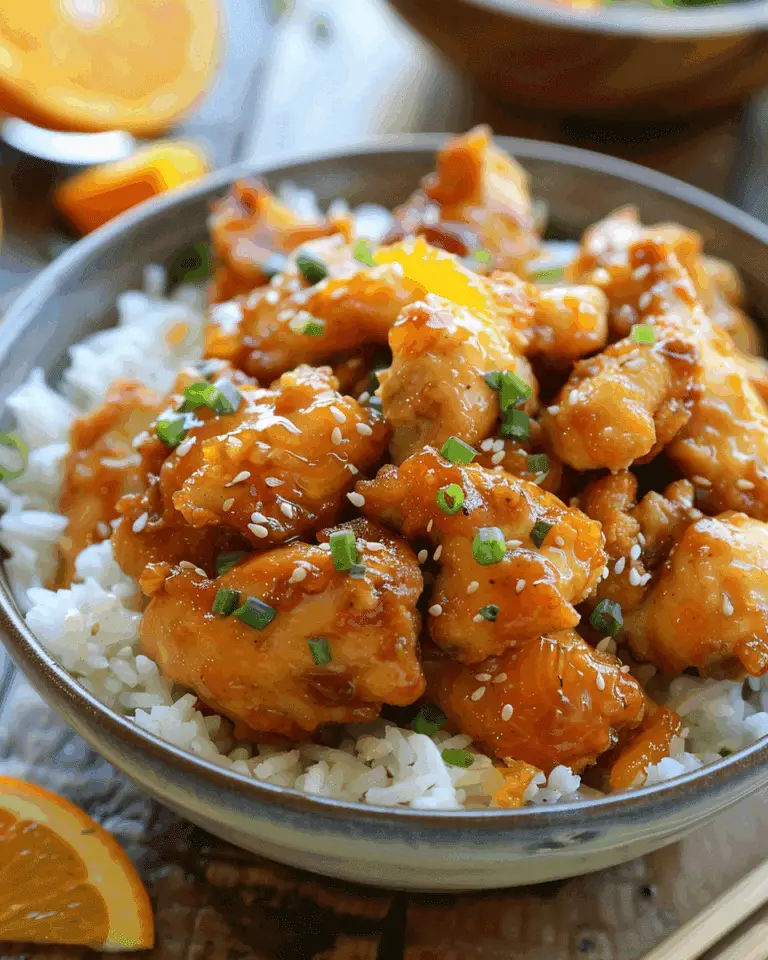 Baked Orange Chicken Recipe