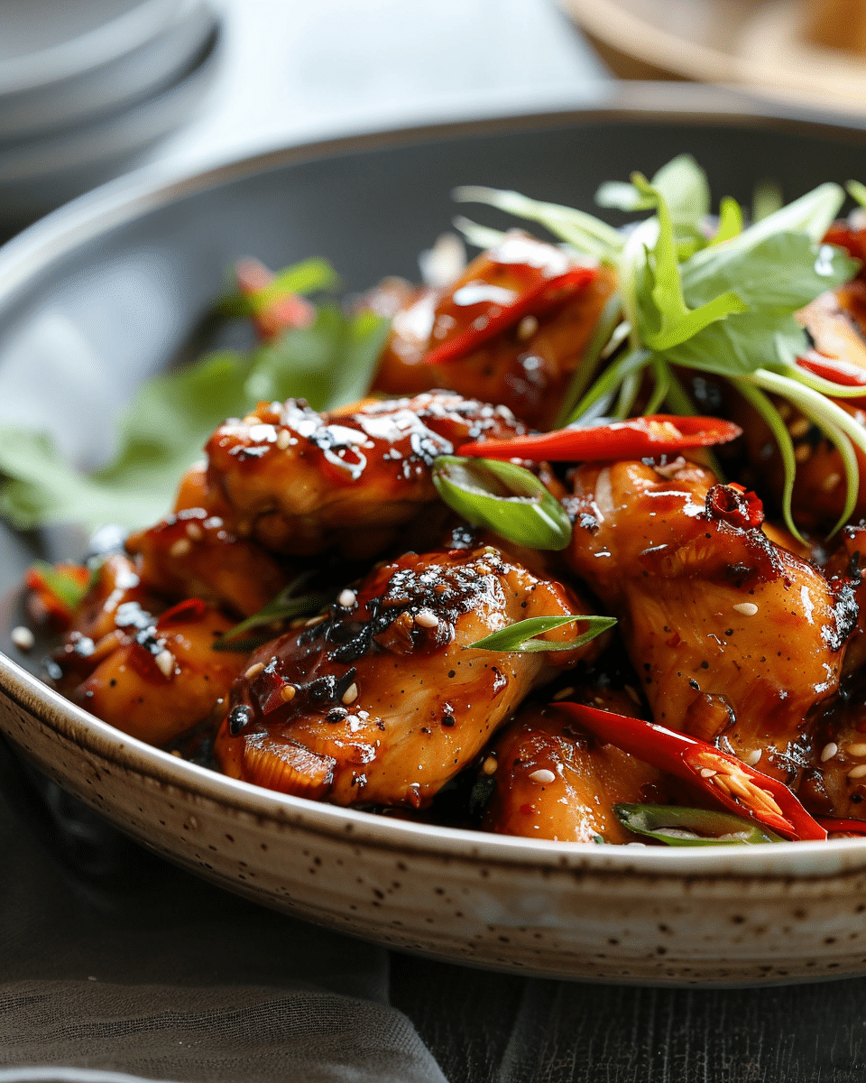 Black Pepper Chicken