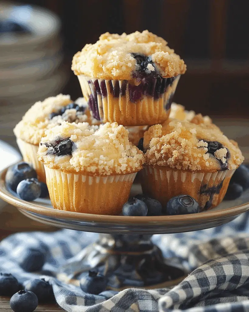 Blueberry Cheesecake Muffins