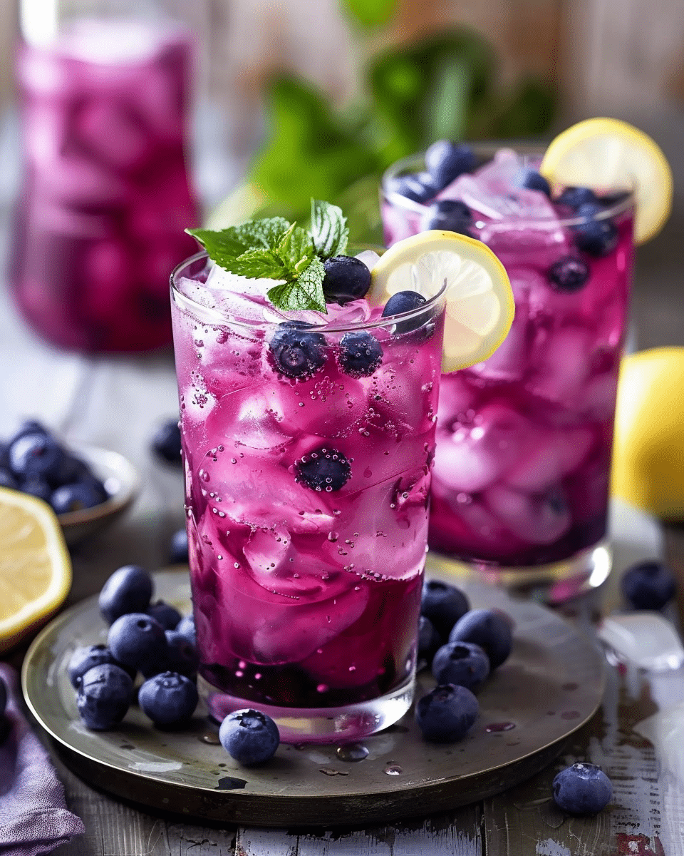 Blueberry Tea Lemonade