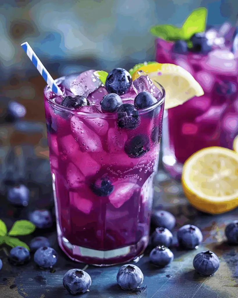 Blueberry Tea Lemonade