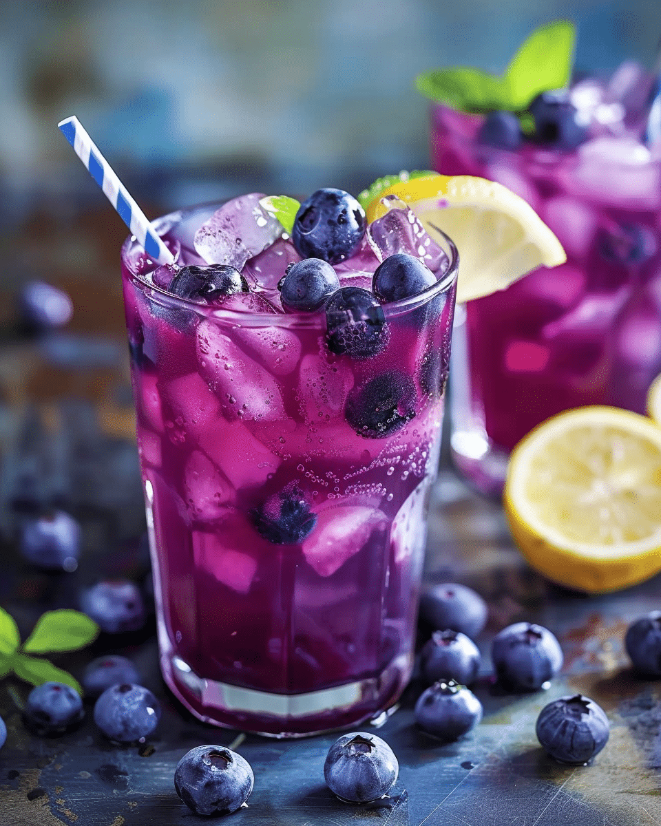Blueberry Tea Lemonade