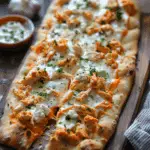 Buffalo Chicken Flatbread