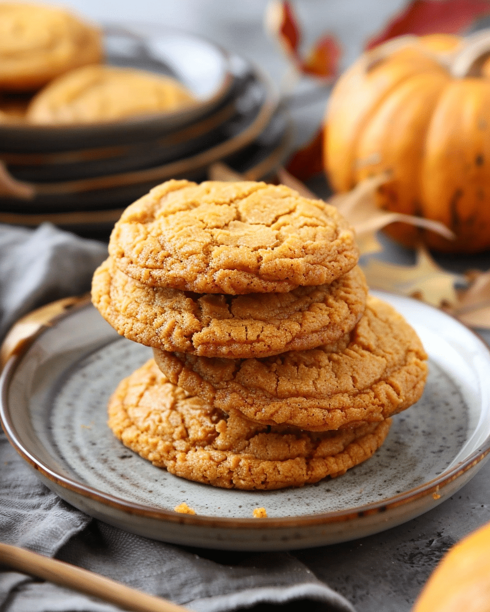 Chewy Pumpkin Cookies