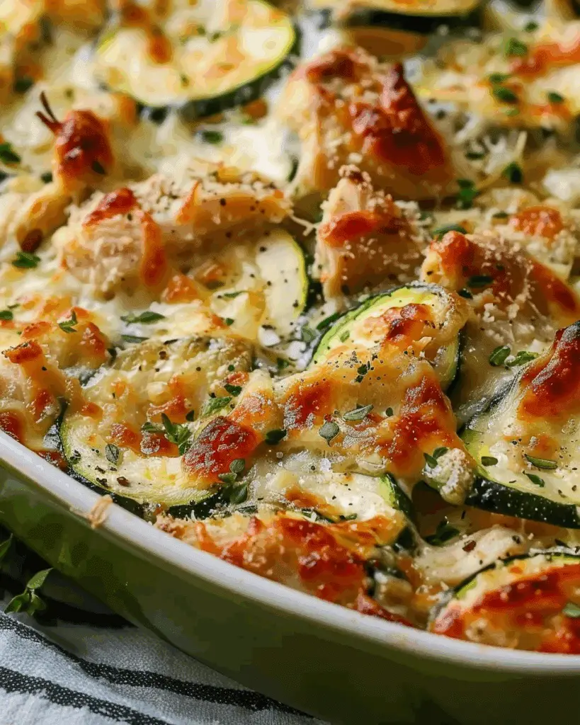 Chicken Zucchini Bake
