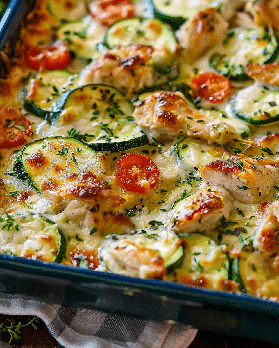 Chicken Zucchini Bake
