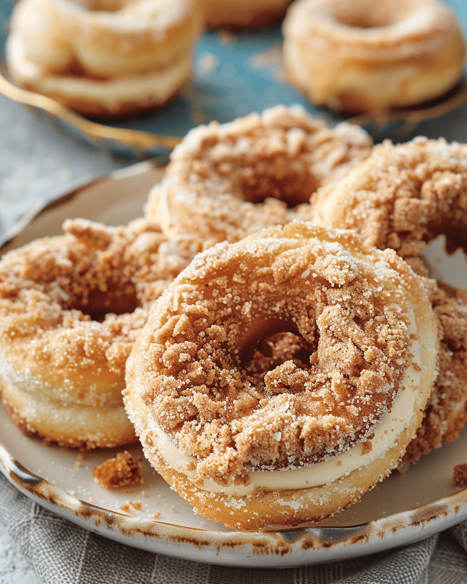 Churro Cheesecake Donut Cookies Recipe