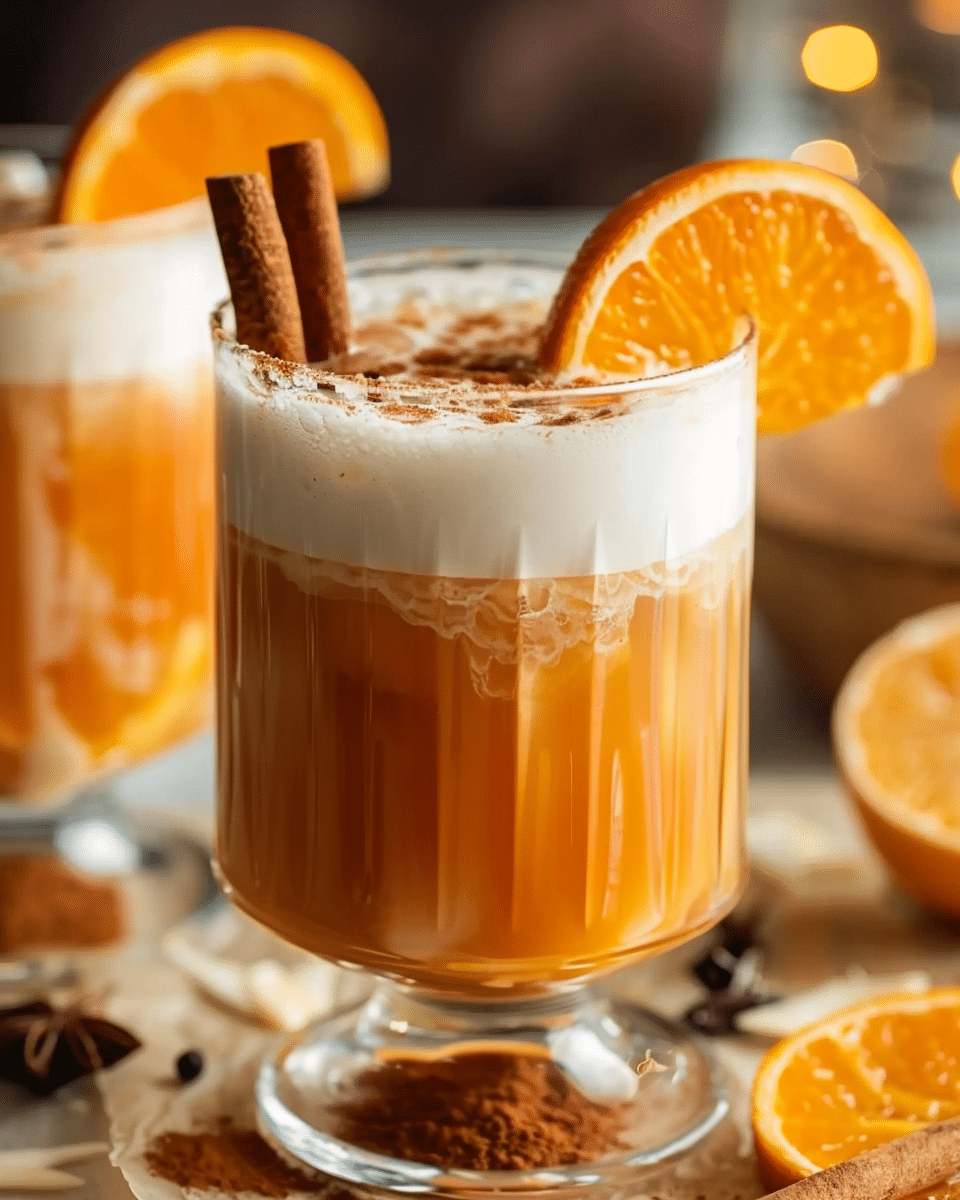 Cinnamon Orange Delight Mocktail