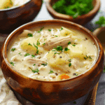 Creamy Crockpot Chicken Potato Soup