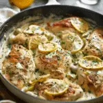 Creamy Pepperoncini Chicken Skillet
