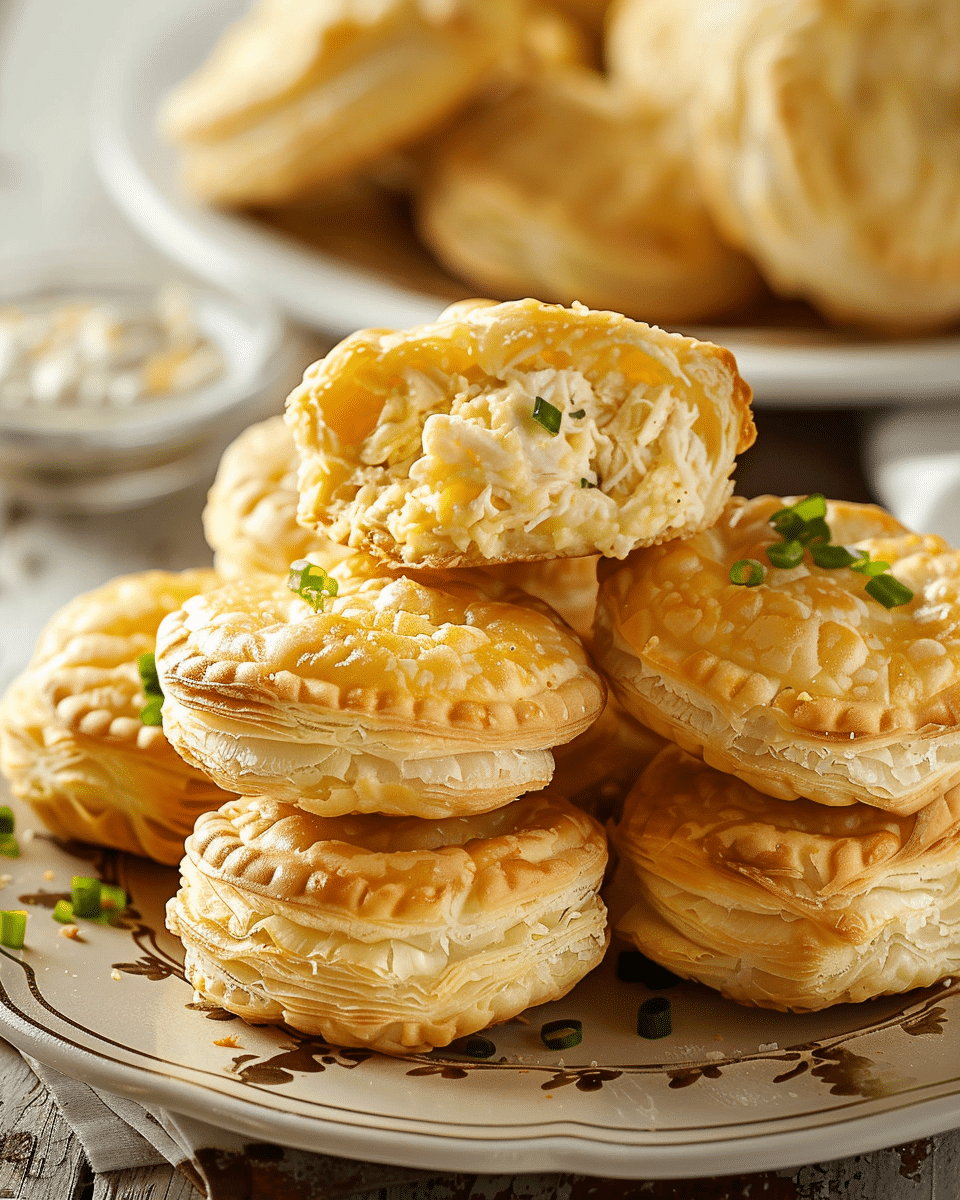 Creamy Chicken Puffs