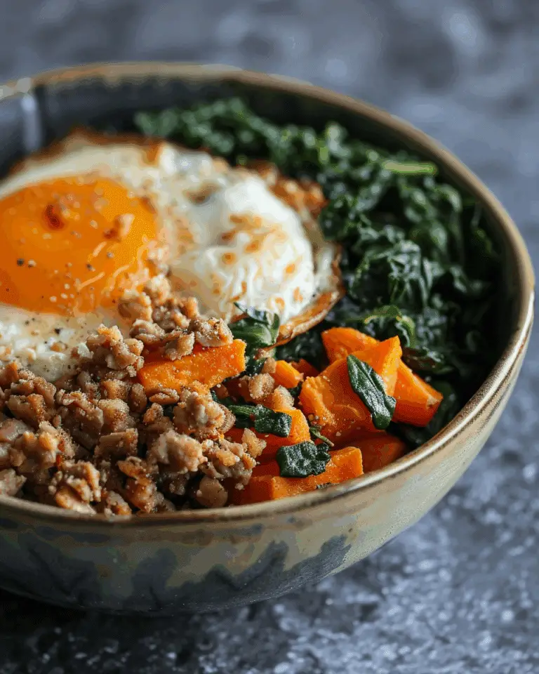 Delicious Sweet Potato Breakfast Bowl