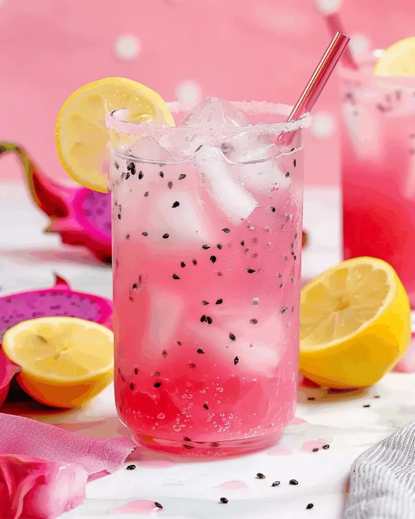 Dragon Fruit Lemonade