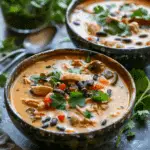 Easy Chicken, Poblano, and Black Bean Soup