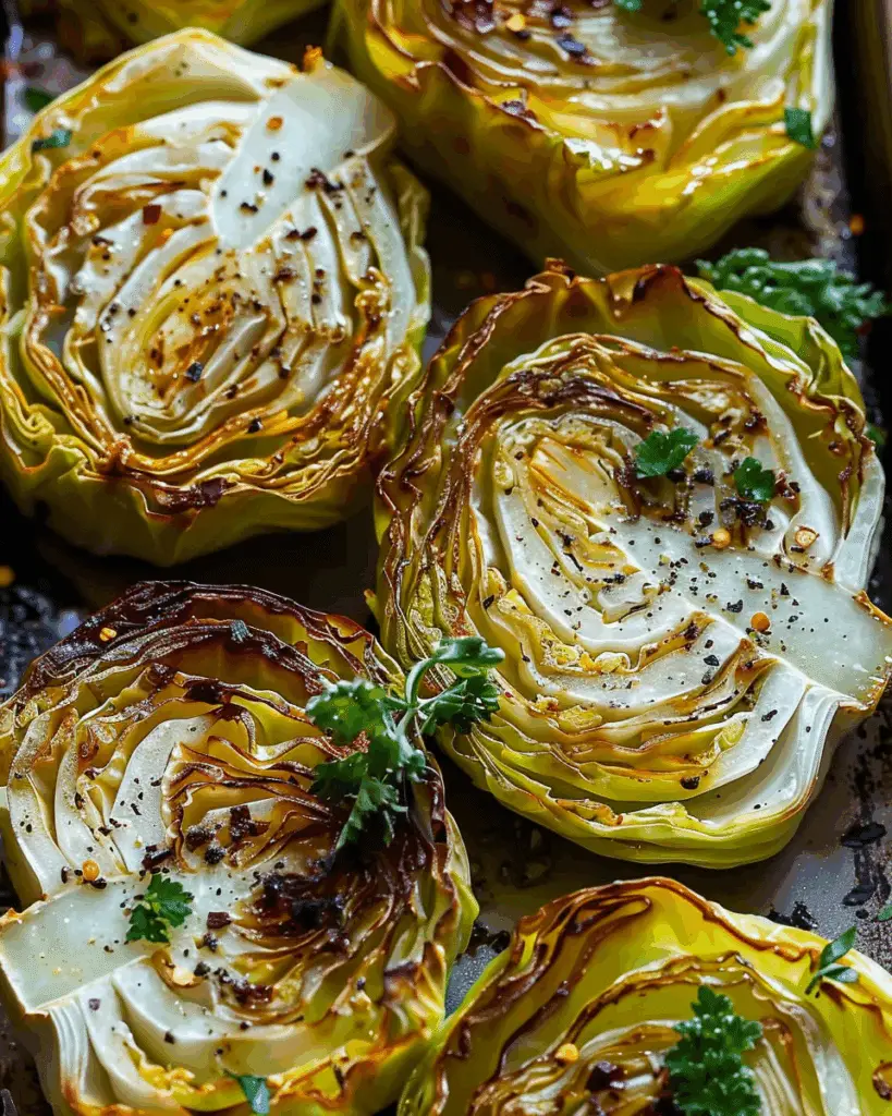 Easy Roasted Cabbage Steaks