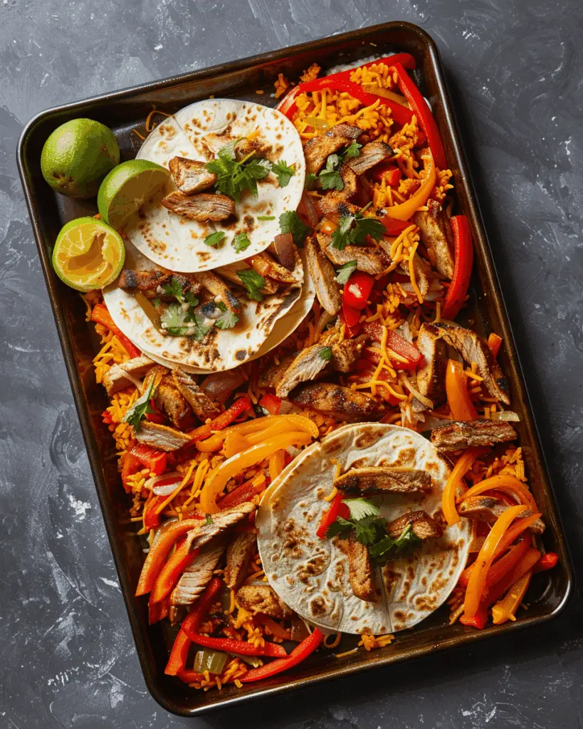 Easy Sheet Pan Fajitas Recipe