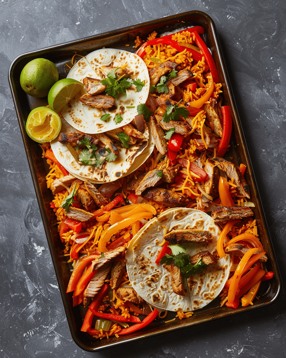 Easy Sheet Pan Fajitas Recipe