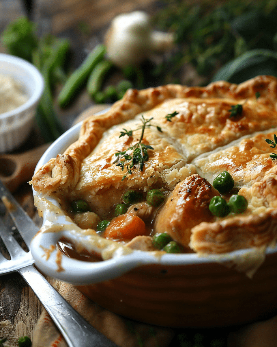 French-Inspired Chicken Pot Pie