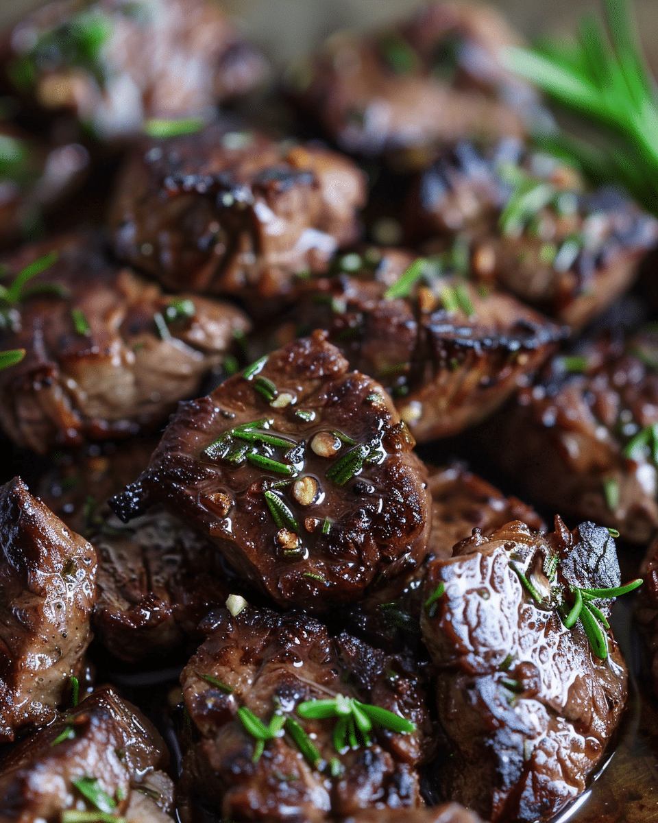 Garlic Butter Steak Bites Recipe