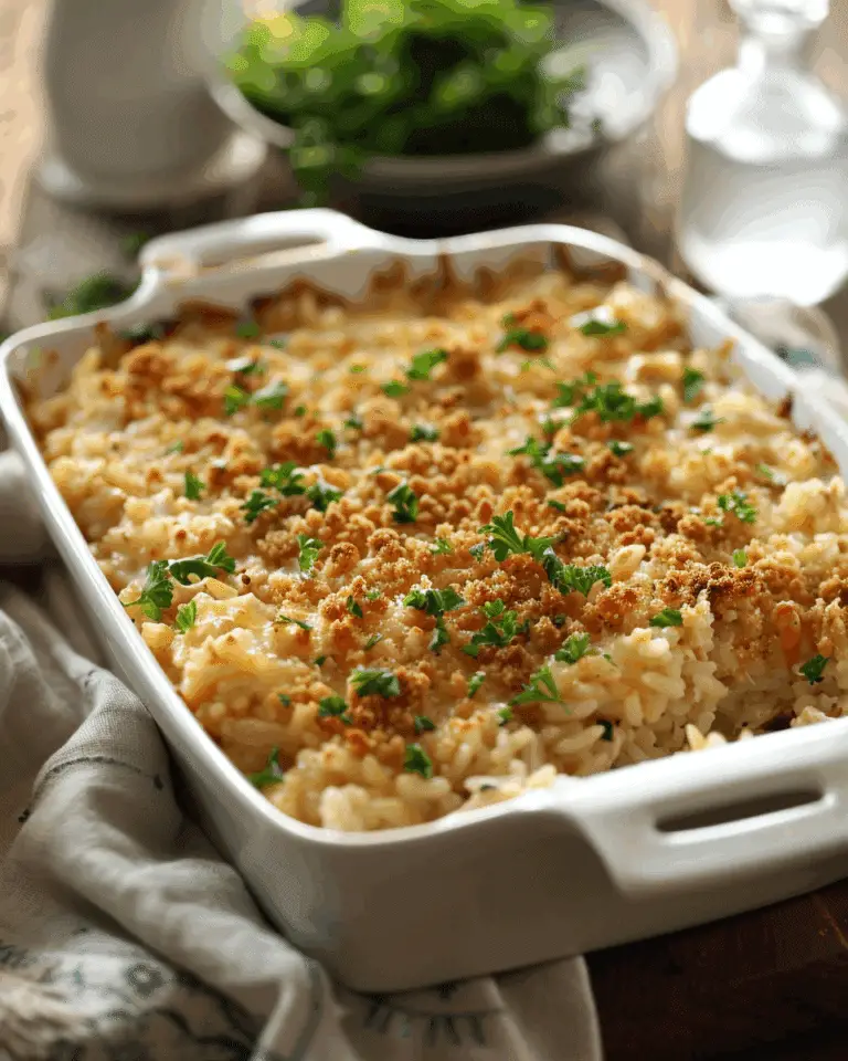 Green Chile Chicken and Rice Casserole