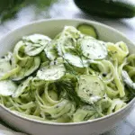 Healthy Cucumber Pasta Salad