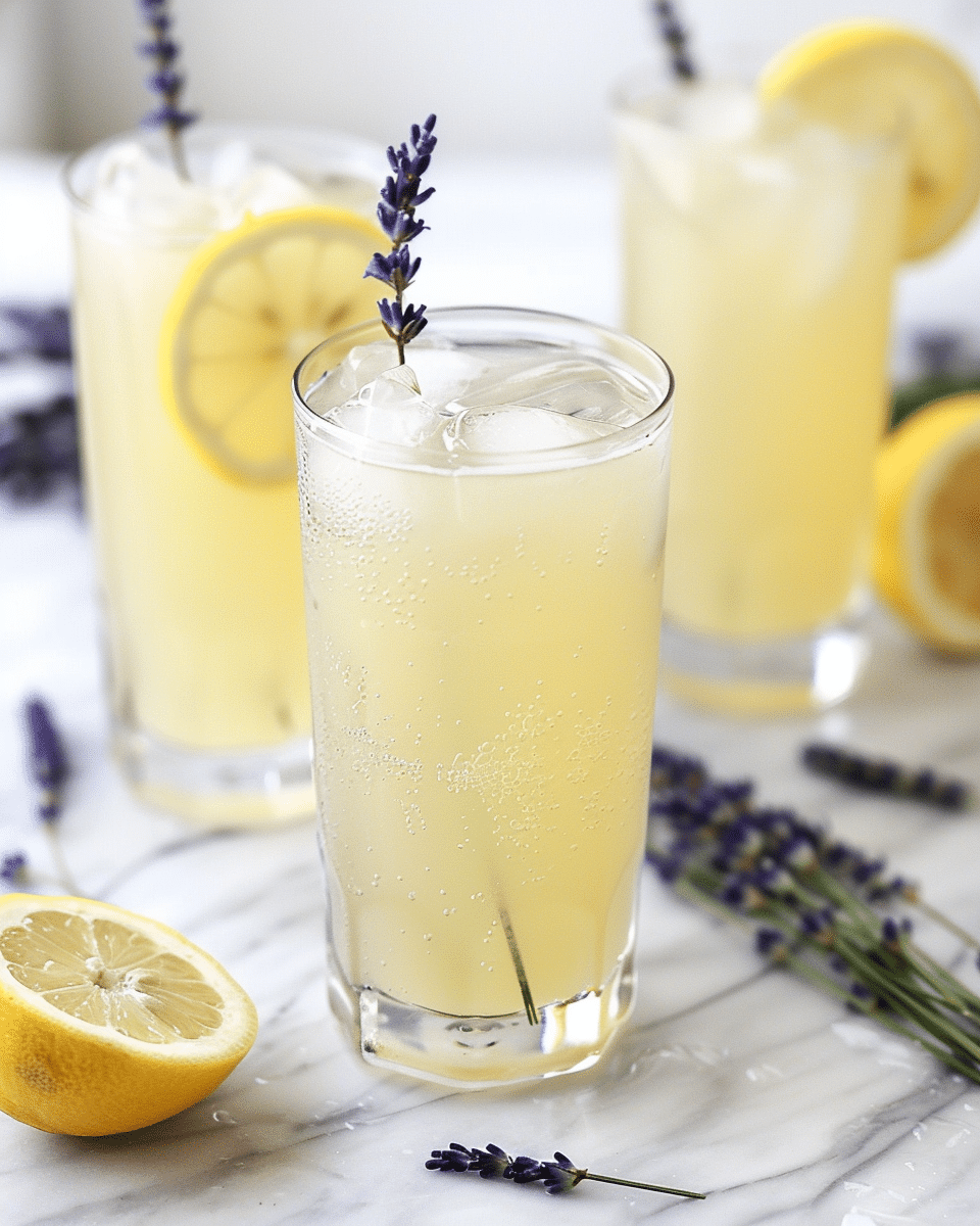 Honey Lavender Lemonade