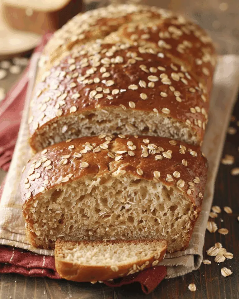 Honey Oatmeal Bread