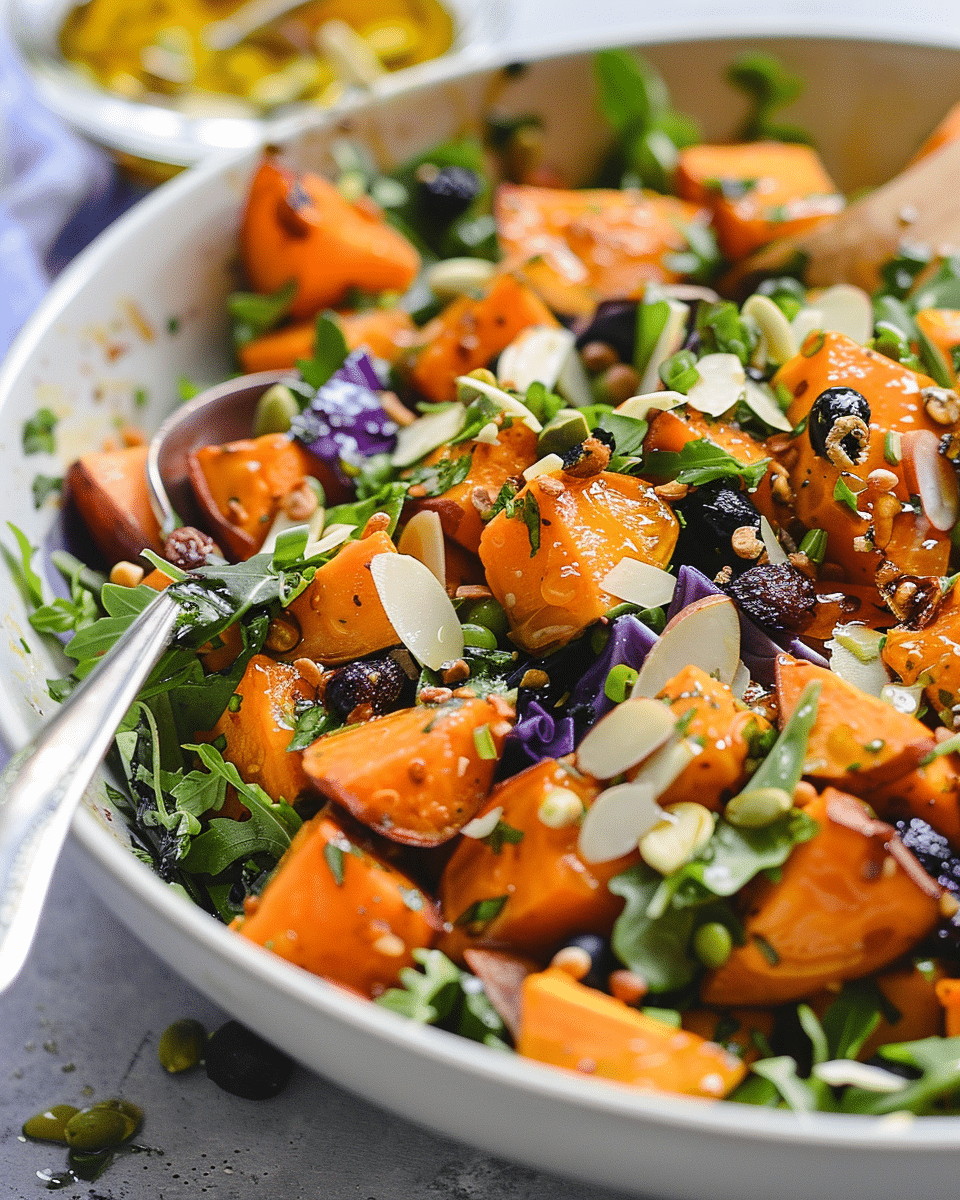 Honey Sweet Potato Summer Salad