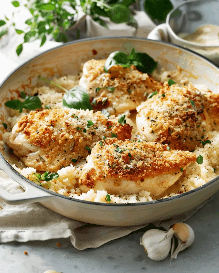 Irresistible Parmesan Garlic Chicken Recipe