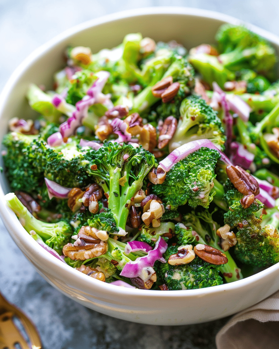 Italian Broccoli Salad Recipe
