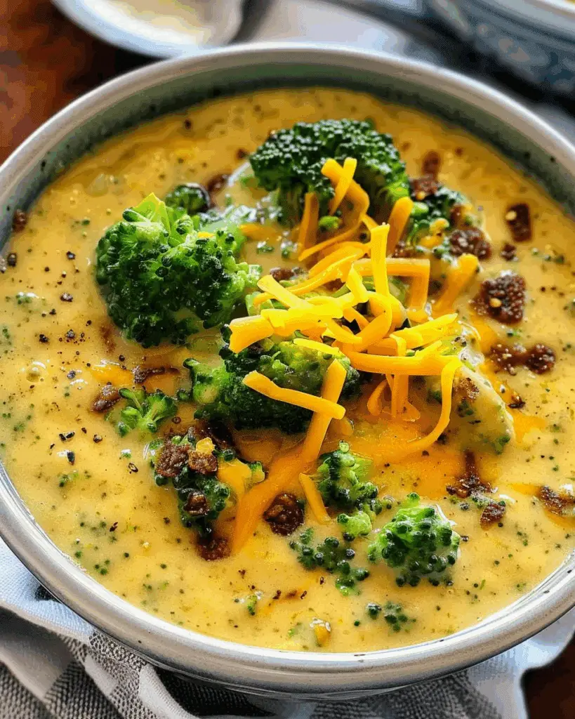 Keto Broccoli Cheese Soup