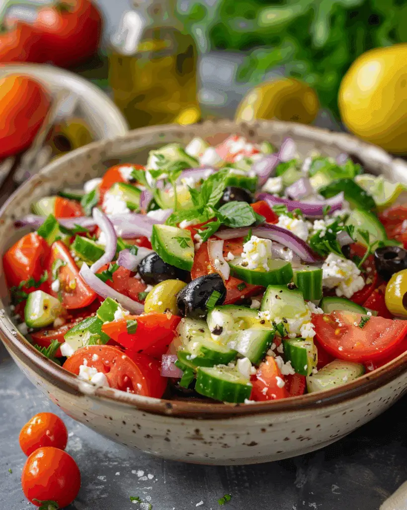 Mediterranean Salad Recipe