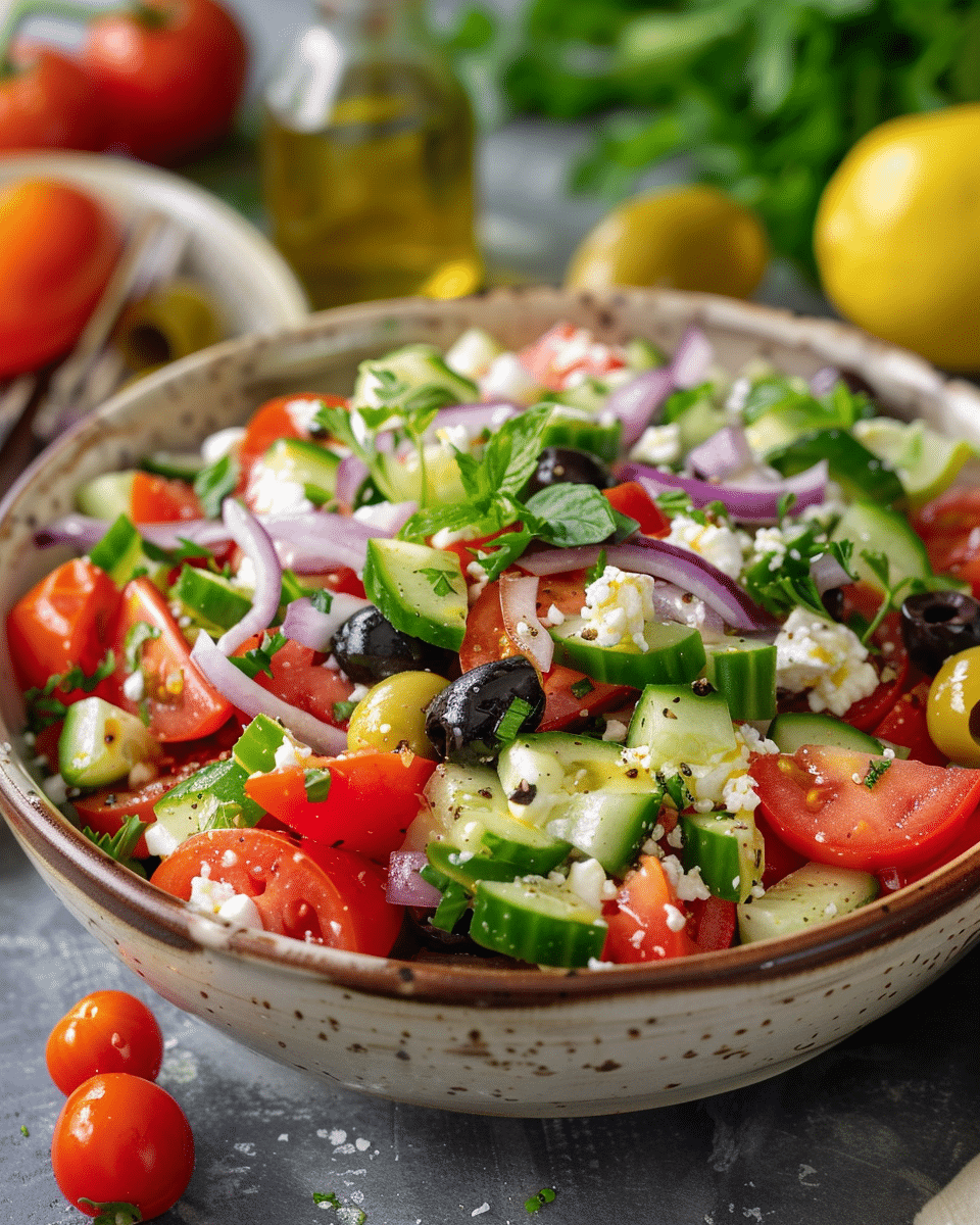 Mediterranean Salad Recipe