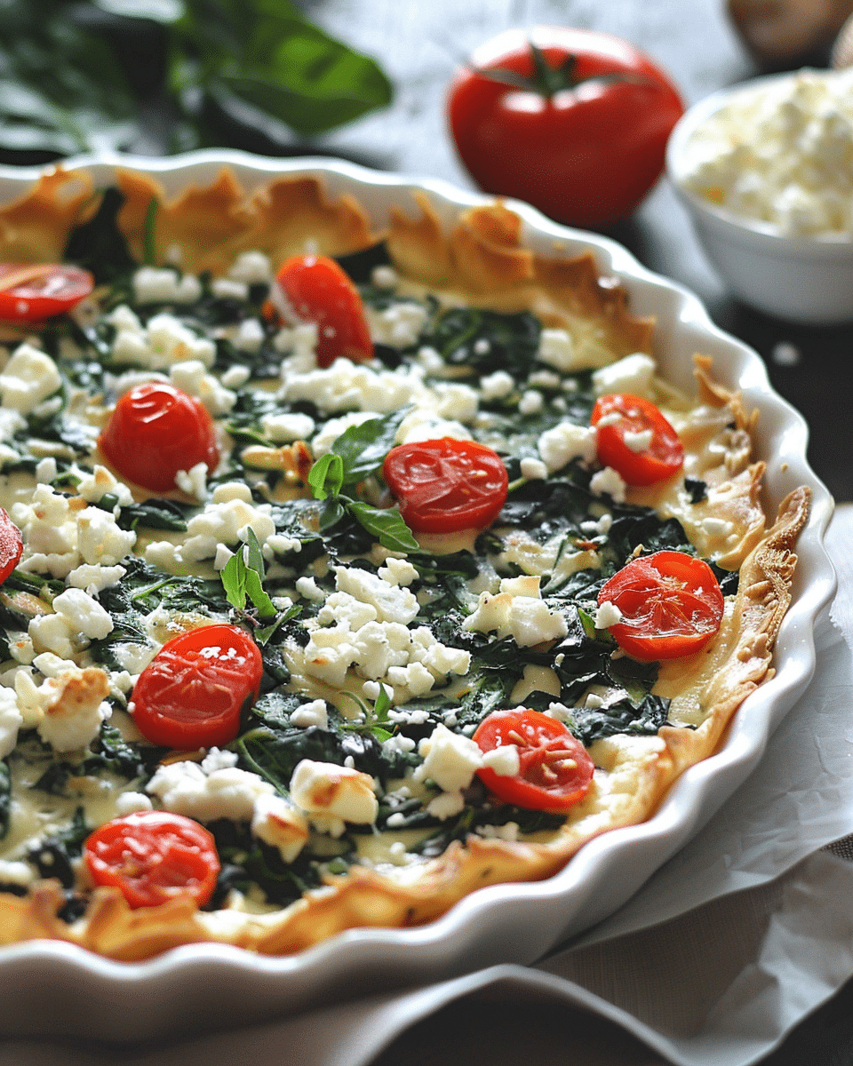 Mediterranean Spinach Feta Crisps