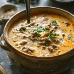 One-Pot Cheeseburger Soup