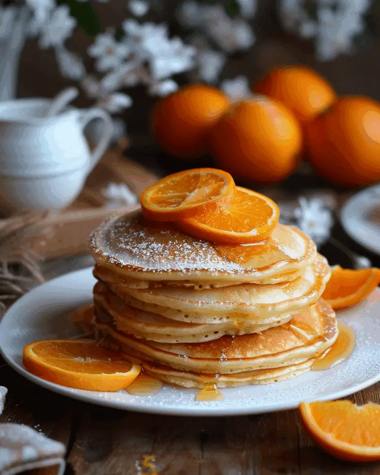 Orange Pancakes