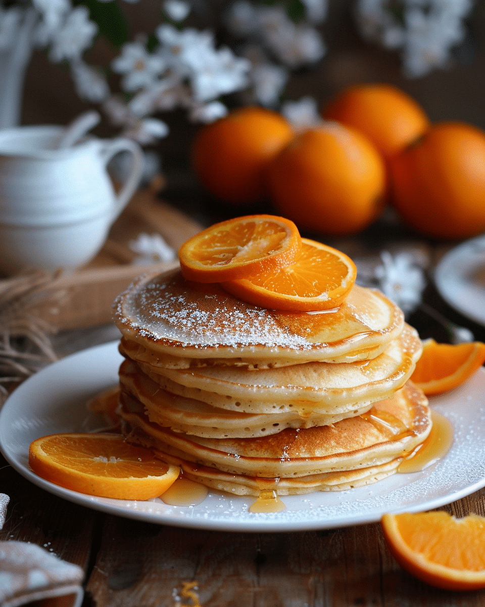 Orange Pancakes