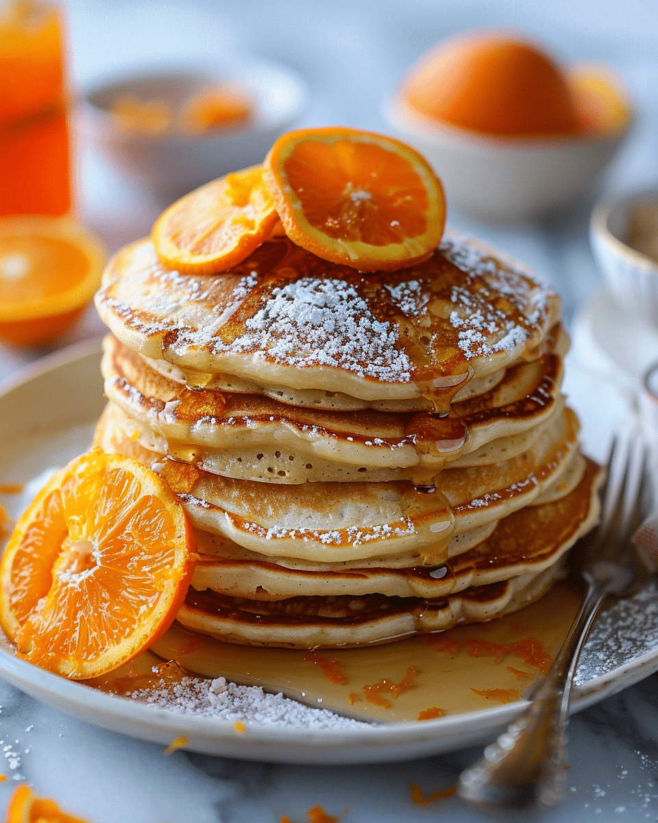 Orange Pancakes
