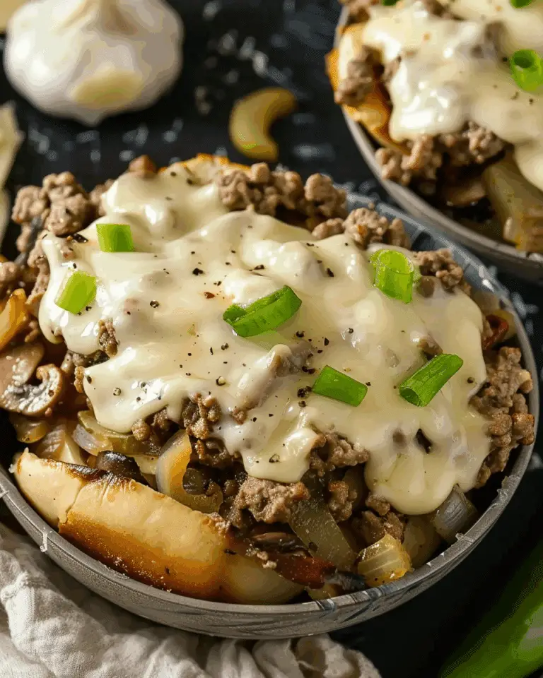 Philly Cheesesteak Bowls