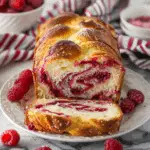 Raspberry Swirl Brioche Loaf Recipe